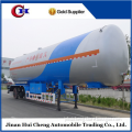 ASME STANDARD 40000 liter lpg tanks semi trailer